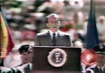 Image of President Richard Nixon Colorado Springs Colorado USA, 1969, second 15 stock footage video 65675057050