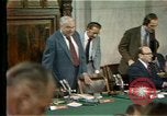 Image of Senate Watergate hearings Washington DC USA, 1974, second 8 stock footage video 65675057077
