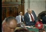 Image of Senate Watergate hearings Washington DC USA, 1974, second 13 stock footage video 65675057077