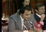 Image of Senate Watergate hearings Washington DC USA, 1974, second 8 stock footage video 65675057078