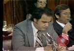 Image of Senate Watergate hearings Washington DC USA, 1974, second 10 stock footage video 65675057078