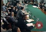 Image of Senate Watergate hearings Washington DC USA, 1974, second 17 stock footage video 65675057078