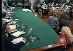 Image of Senate Watergate hearings Washington DC USA, 1974, second 23 stock footage video 65675057078
