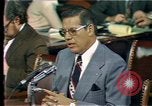 Image of Senate Watergate hearings Washington DC USA, 1974, second 47 stock footage video 65675057078