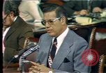 Image of Senate Watergate hearings Washington DC USA, 1974, second 48 stock footage video 65675057078