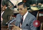 Image of Senate Watergate hearings Washington DC USA, 1974, second 51 stock footage video 65675057078