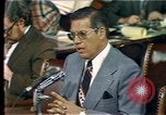 Image of Senate Watergate hearings Washington DC USA, 1974, second 52 stock footage video 65675057078