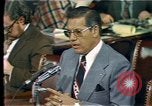 Image of Senate Watergate hearings Washington DC USA, 1974, second 53 stock footage video 65675057078