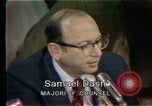 Image of Senate hearings Washington DC USA, 1974, second 7 stock footage video 65675057079