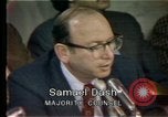 Image of Senate hearings Washington DC USA, 1974, second 9 stock footage video 65675057079