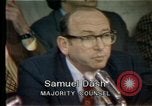 Image of Senate hearings Washington DC USA, 1974, second 11 stock footage video 65675057079