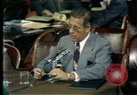 Image of Senate hearings Washington DC USA, 1974, second 14 stock footage video 65675057079