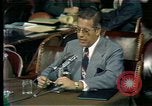 Image of Senate hearings Washington DC USA, 1974, second 20 stock footage video 65675057079