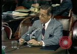 Image of Senate hearings Washington DC USA, 1974, second 24 stock footage video 65675057079