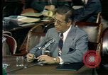 Image of Senate hearings Washington DC USA, 1974, second 25 stock footage video 65675057079