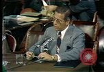 Image of Senate hearings Washington DC USA, 1974, second 30 stock footage video 65675057079
