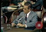 Image of Senate hearings Washington DC USA, 1974, second 32 stock footage video 65675057079