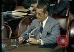 Image of Senate hearings Washington DC USA, 1974, second 39 stock footage video 65675057079