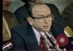 Image of Senate hearings Washington DC USA, 1974, second 55 stock footage video 65675057079