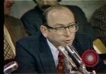 Image of Senate hearings Washington DC USA, 1974, second 58 stock footage video 65675057079