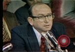 Image of Senate hearings Washington DC USA, 1974, second 60 stock footage video 65675057079