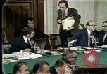 Image of Senate hearings Washington DC USA, 1974, second 3 stock footage video 65675057080