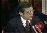Image of Senate hearings Washington DC USA, 1974, second 40 stock footage video 65675057080