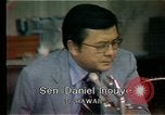 Image of Senate-Watergate hearings Washington DC USA, 1974, second 20 stock footage video 65675057081