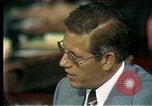 Image of Senate-Watergate hearings Washington DC USA, 1974, second 51 stock footage video 65675057081