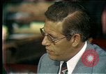 Image of Senate-Watergate hearings Washington DC USA, 1974, second 53 stock footage video 65675057081