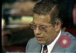 Image of Senate-Watergate hearings Washington DC USA, 1974, second 59 stock footage video 65675057081