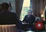 Image of Nixon talking to Kissinger in Oval Office Washington DC USA, 1973, second 3 stock footage video 65675057083