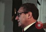 Image of Nixon talking to Kissinger in Oval Office Washington DC USA, 1973, second 13 stock footage video 65675057083