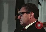 Image of Nixon talking to Kissinger in Oval Office Washington DC USA, 1973, second 23 stock footage video 65675057083