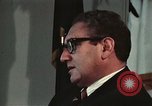 Image of Nixon talking to Kissinger in Oval Office Washington DC USA, 1973, second 24 stock footage video 65675057083