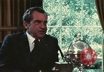 Image of Nixon talking to Kissinger in Oval Office Washington DC USA, 1973, second 50 stock footage video 65675057083