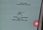 Image of Dr Henry Kissinger Paris France, 1973, second 11 stock footage video 65675057086