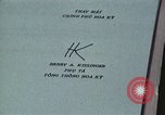 Image of Dr Henry Kissinger Paris France, 1973, second 16 stock footage video 65675057086