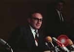 Image of Dr Henry Kissinger Paris France, 1973, second 17 stock footage video 65675057087