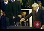 Image of Nixon takes oath Washington DC USA, 1973, second 24 stock footage video 65675057171