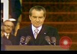Image of President Richard Nixon Washington DC USA, 1973, second 7 stock footage video 65675057172
