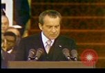 Image of President Richard Nixon Washington DC USA, 1973, second 9 stock footage video 65675057172