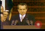 Image of President Richard Nixon Washington DC USA, 1973, second 15 stock footage video 65675057172