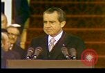 Image of President Richard Nixon Washington DC USA, 1973, second 18 stock footage video 65675057172