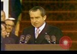 Image of President Richard Nixon Washington DC USA, 1973, second 19 stock footage video 65675057172