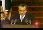 Image of President Richard Nixon Washington DC USA, 1973, second 22 stock footage video 65675057172