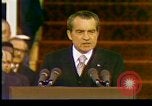 Image of President Richard Nixon Washington DC USA, 1973, second 23 stock footage video 65675057172