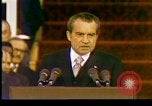 Image of President Richard Nixon Washington DC USA, 1973, second 25 stock footage video 65675057172