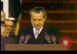 Image of President Richard Nixon Washington DC USA, 1973, second 28 stock footage video 65675057172
