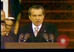 Image of President Richard Nixon Washington DC USA, 1973, second 29 stock footage video 65675057172